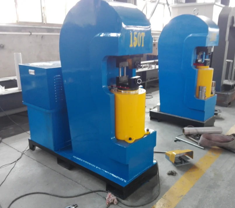 Hot-selling HG 500T Double Column Hydraulic Wire Rope Pressing Machine High Safety Level Cold Rolling Mill