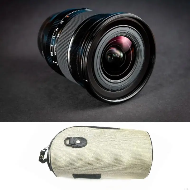 

Camera Lens Protective Bag for 100-400 100-400II 28-300 70-2002.8 DSLR Camera Waterproof Case Ergonomic Compartment K1KF