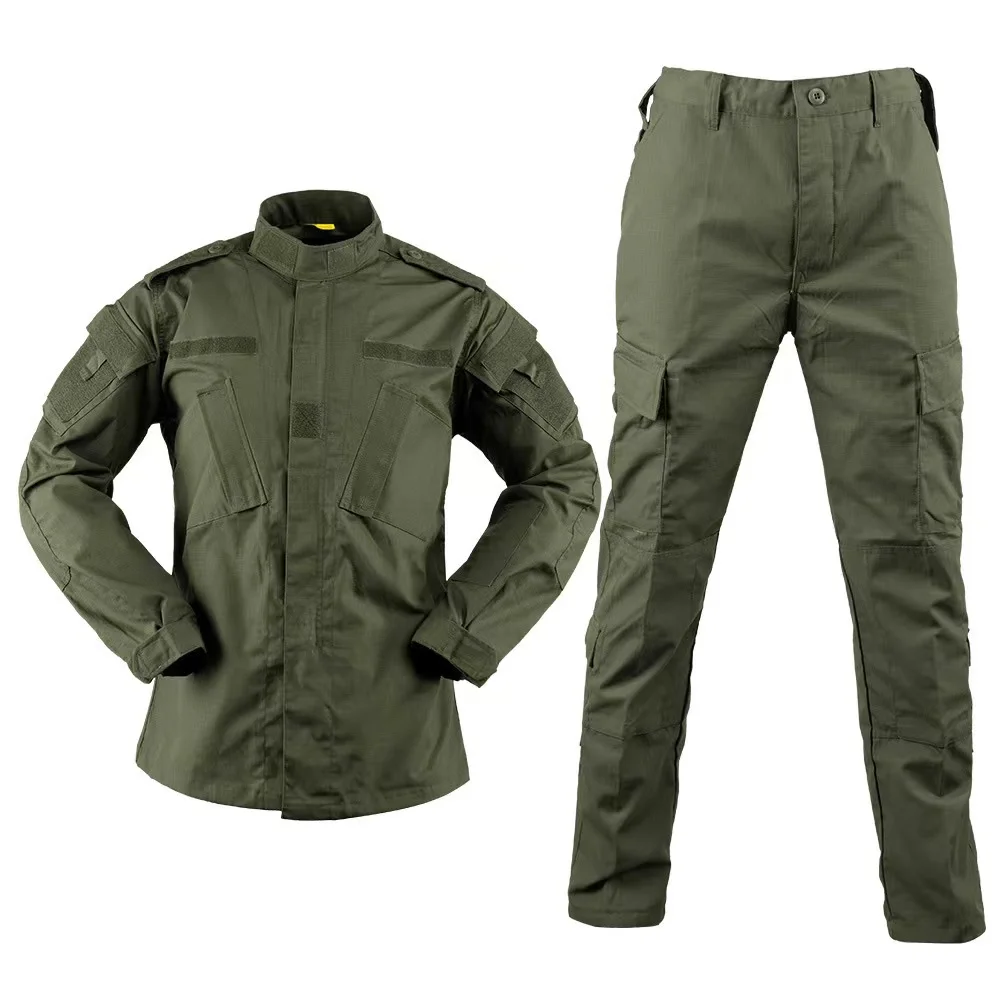 Uniforme Militar de camuflaje Airsoft para hombre, traje táctico de Camping, chaquetas de combate de las Fuerzas Especiales del Ejército, pantalones, ropa de soldado Militar