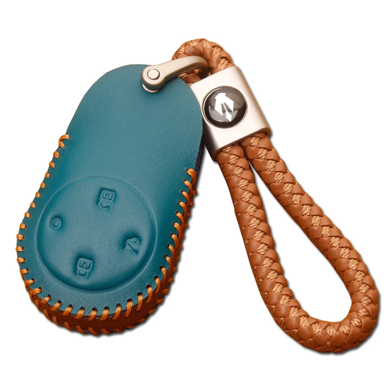 لتويوتا Bz3X الجلود حقيبة مفاتيح السيارة حافظة المحفظة حامل مفتاح غطاء سلسلة المفاتيح اكسسوارات السيارات #5