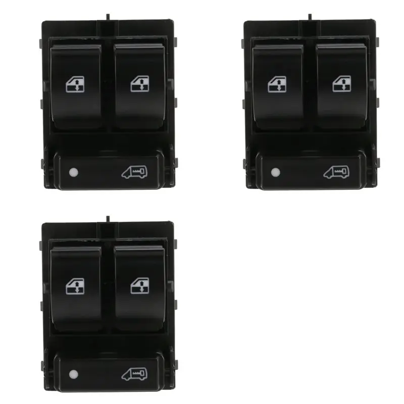 Better-3X Window Triple Control Switch For Fiat Ducato Citroen Jumper Boxer 735421419