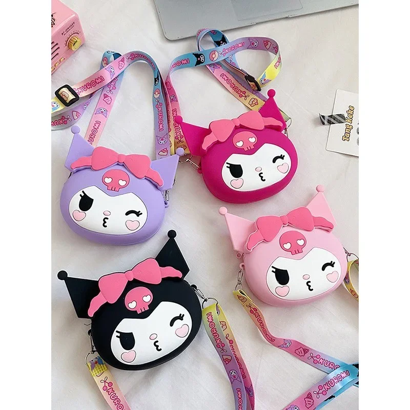 Sanrio Children's Small Wallet Cute Cartoon Doll Crossbody Bag Baby Travel Single Shoulder Backpack