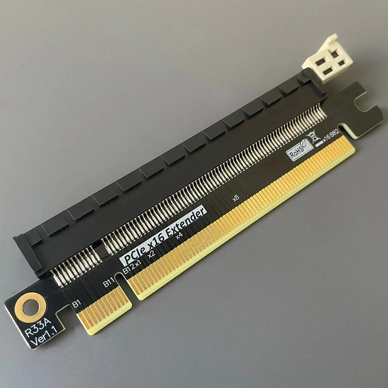 YY+FOR PCI Express 4.0 x16 Gen3/4 Graphic Expansion Riser Adapter PCIE Slots Protector