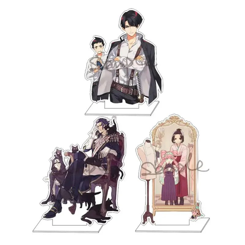 Фото Акриловая подставка-стенд с персонажами Ace Attorney (Феникс Райт, Майлз Эджворт) для косплея, аниме-аксессуар, украшение, подарок на Хэллоуин