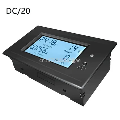 

DC Voltage Current Power Digital Signal Display Instrument Dc20a/50A/100A Multifunctional LCD Digital Display Instrument