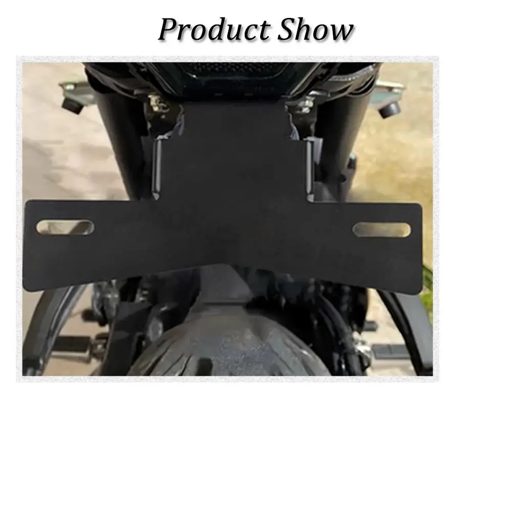 Motorcycle For YAMAHA MT-07 2021 2022 2023 MT07 MT 07 License Plate Bracket Holder stainless steel License plate frame Parts