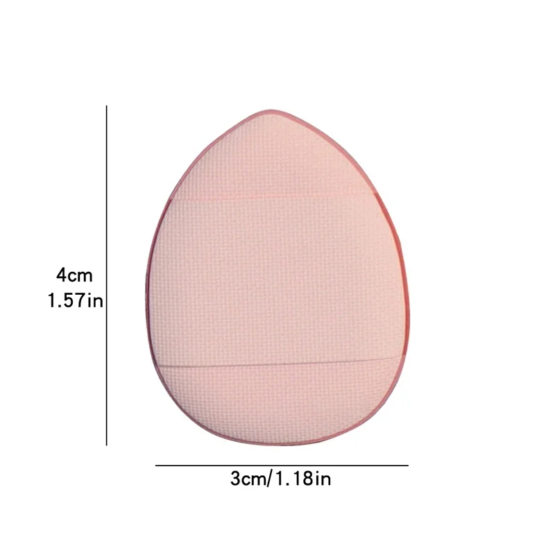 7/10PCS Mini Air Cushion แป้งพัฟ Water Drop Shaped คอนซีลเลอร์แต่งหน้าเครื่องมือขนาดเล็กปลายนิ้วพัฟสําหรับ Smooth FINISH การประยุกต์ใช้