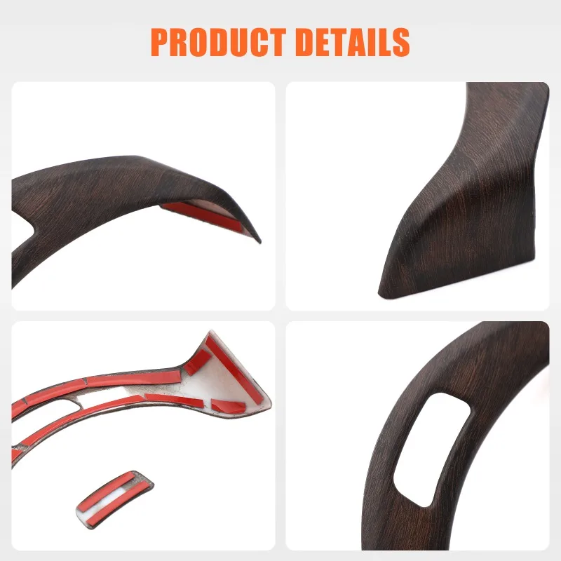 ABS ل 2015-2021 مرسيدس بنز جديد C-Class/GLC W205 X253 وحدة التحكم المركزية مسند الذراع صندوق التبديل غطاء الكسوة اكسسوارات السيارات #5