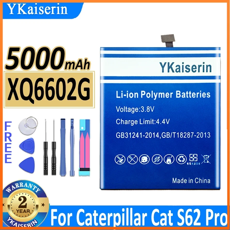 5000mAh YKaiserin Battery For Caterpillar Cat s62, S62 Pro Mobile Battery