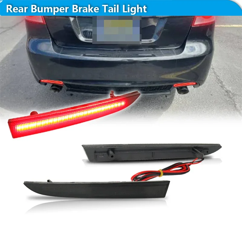 

Для Cadillac ATS XT5 Для Chevrolet Camar Travers Для Pontiac G8 Красный светодиодный отражатель заднего бампера Задние/стоп-сигналы Задние противотуманные фары