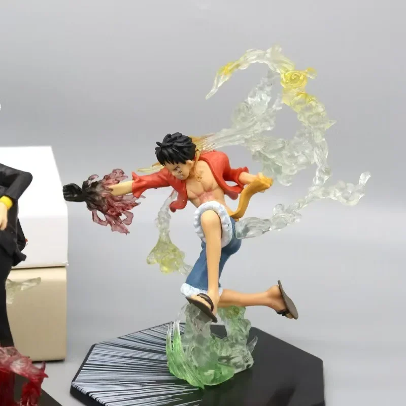 One Piece Anime Figure luffy zoro ace Desktop decoration toys model Action Figures statue Collection Pendant kids birthday Gifts