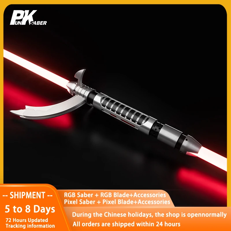 

PunkSaber Lightsaber Neopixel Jedi Laser Sword Heavy Dueling Sensitive Smooth Infinite Changing Hitting Sound Light Saber Toys