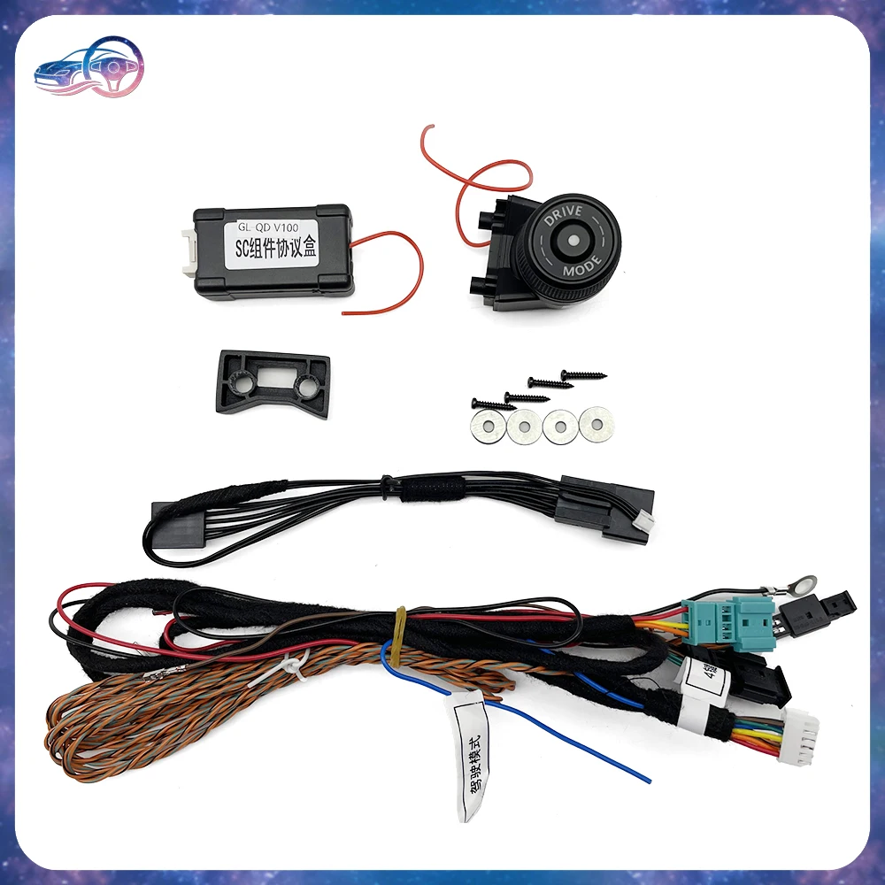 

For VW MQB SC Steering Wheel Knob QD-664 Multifunction Control Button Assembly Interior Upgrade Replacement Part