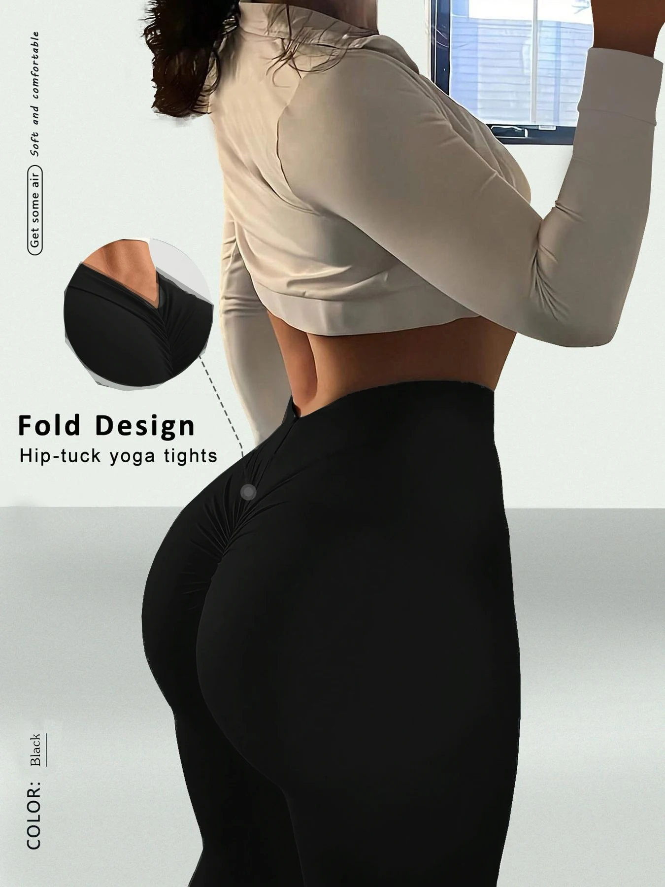 Ropa de abrigo, pantalones de yoga para mujer, pantalones finos sin costuras de talla grande para correr y fitness, nalgas en forma de melocotón, cintura alta, secado rápido