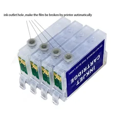 EU Refillable Ink Cartridge T129 For Epson WF-7015 7515 7525 SX230 235 420 430 525 BX925 B42 BX305 320 630 3010 3520 3530 3540