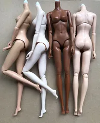 MENGF Doll Body 1/6 Size Super White Beige Brown Coffee Skin Body FR IT Doll Figure Toys 28cm Doll Toy Body Part Girl Gift Dolls