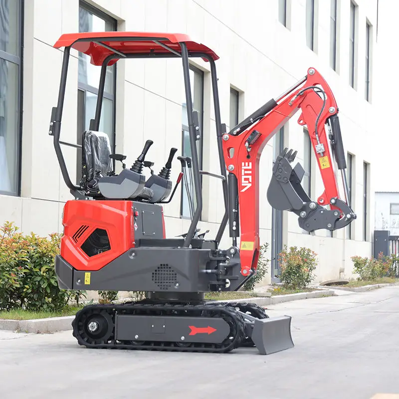 

China Cheap 1.2Ton Excavators EURO5 EPA Compact Hydraulic Small Digger Engine Mini Excavator Price