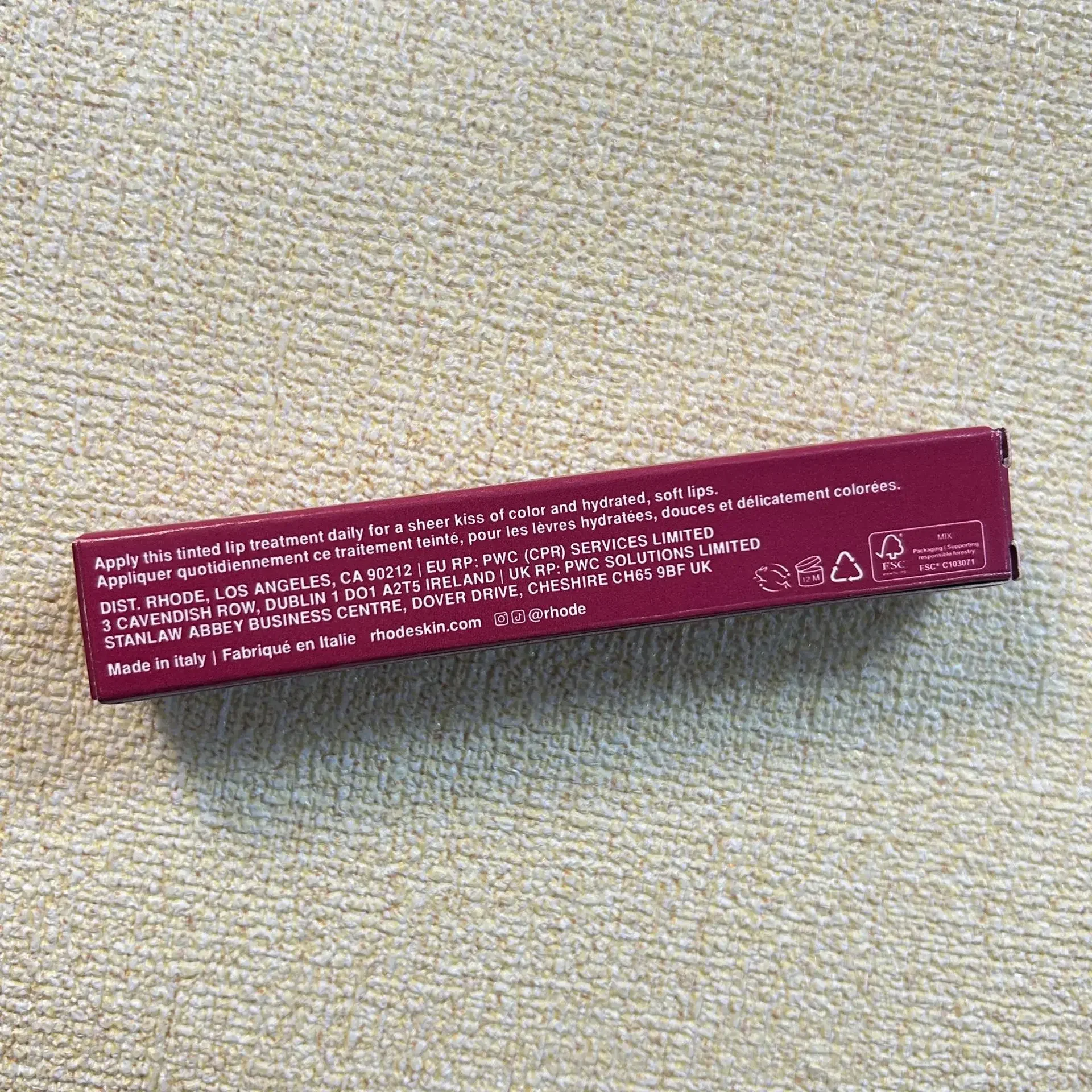 Rhode Skin Spring Lipgloss, Lippenbalsam, glättender Lippenstift, reduziert Lippenfältchen, langanhaltende Pflege, tägliche Pflege für Frauen, Feuchtigkeitsspendendes Produkt, Rouge, Mädchen-Make-up. – Detail 21