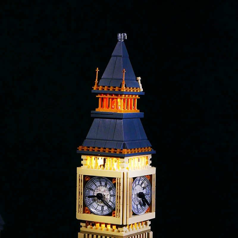 

Универсальный комплект освещения для Lego 10253 Биг Бен (только светодиодный светильник, модель без блоков) Гибкое и яркое решение для освещения