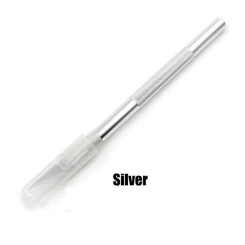 12 قطعة/المجموعة المعادن النقش سكين دليل خاص فائدة السكاكين المطاط Stamps الفني الخشب النقش وسكاكين قطع الورق #3