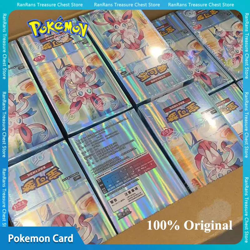 

Gem Pack Vol 2 Cards Eevee Scarlet and Violet Trading PTCG Eeveelution Booster Box Card Custom 1 Case 20 Original 100% Boxes Toy