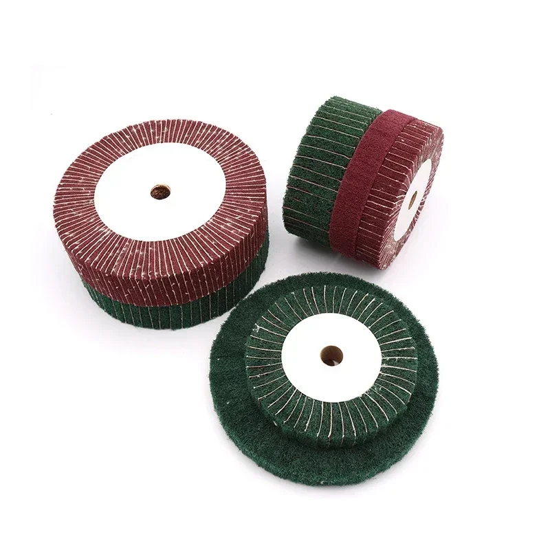 Non-woven Scouring Pad Hole Diameter: 20 for Bench Grinder Wheel