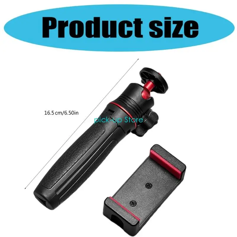 Q5WA Легкий алюминиевый сплав, расширяемый для камеры DSLR с зажимом телефона