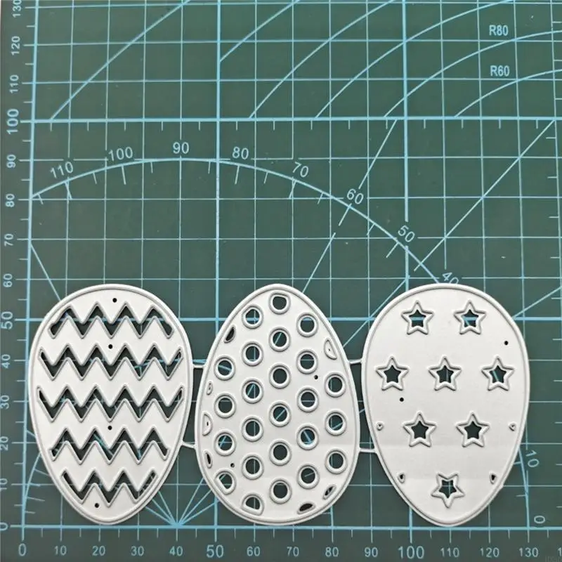 HX6D Пасхальный яичный металл резка умирает трафарет DIY ScrapBooking Альбом шаблон бумажной карты