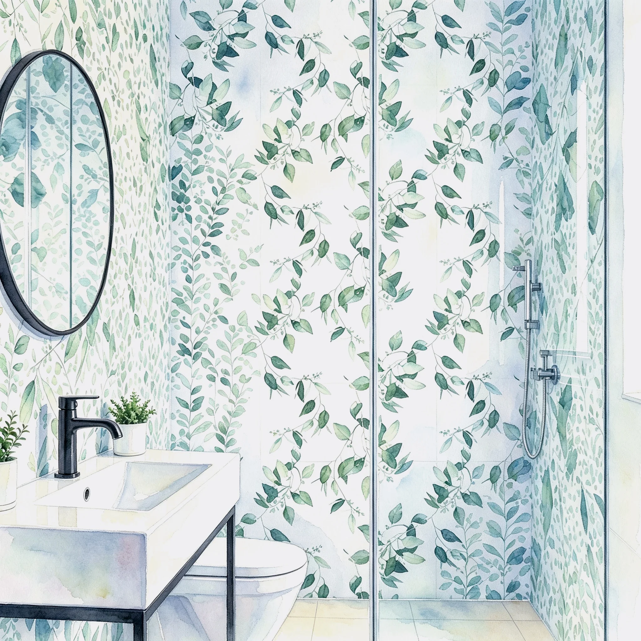 

45cm Green Leaf Peel And Stick Wallpaper Self Adhesive Removable Waterproof Vinyl Contact Paper For Furniture Home Renovation