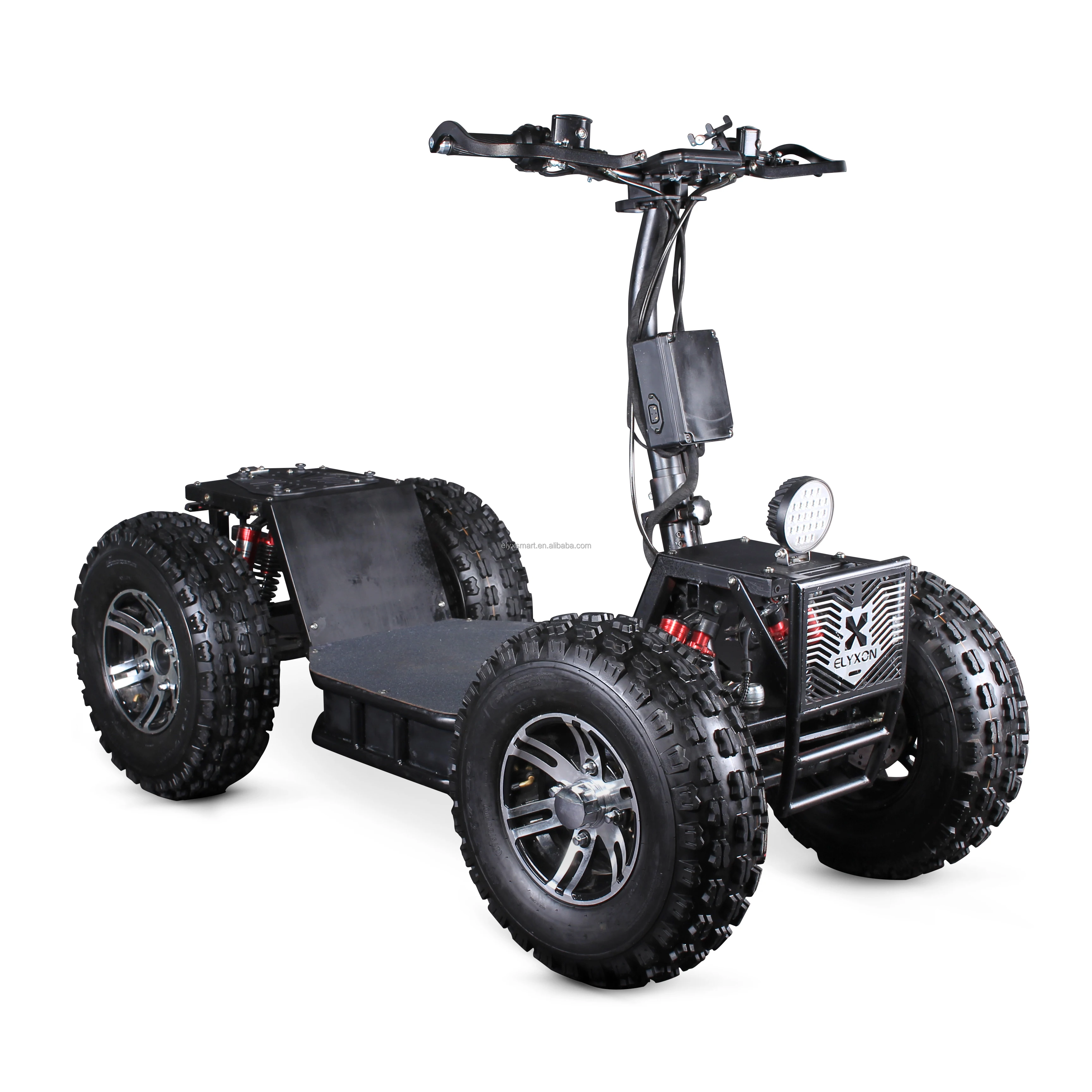 

ATV&UTV60V Four Wheel 4WD Offroad Scooter 10 Inch Fat Tire 5000W Ultra Motor Power 4x4 All Terrian Electric Adult ATV Electric S