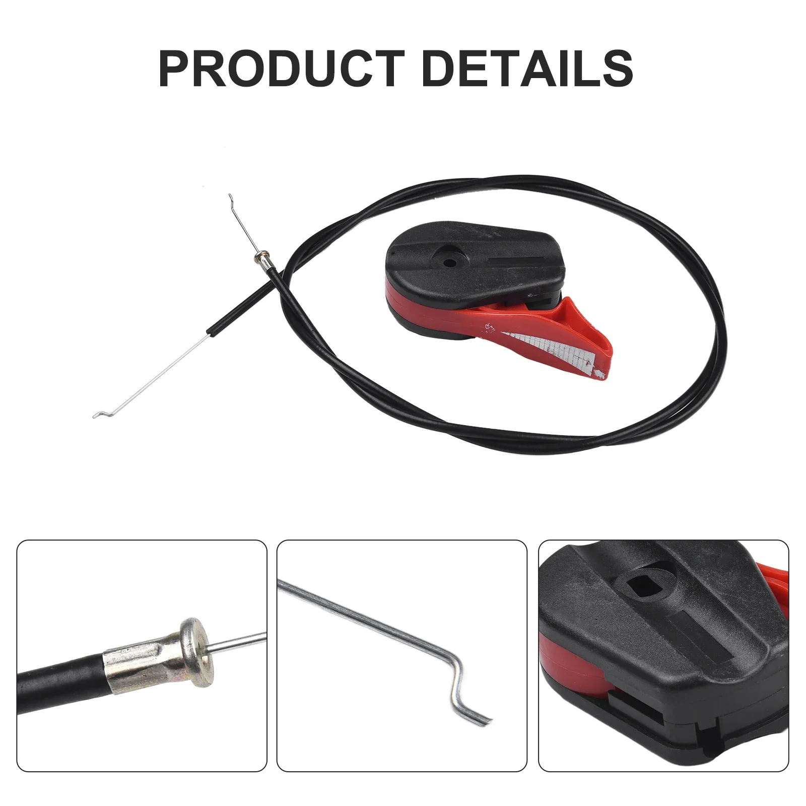 Throttle Control Cable for Lawn Mower Engines Fits For Victa For Rover For Masport Models Heavy Duty Construction