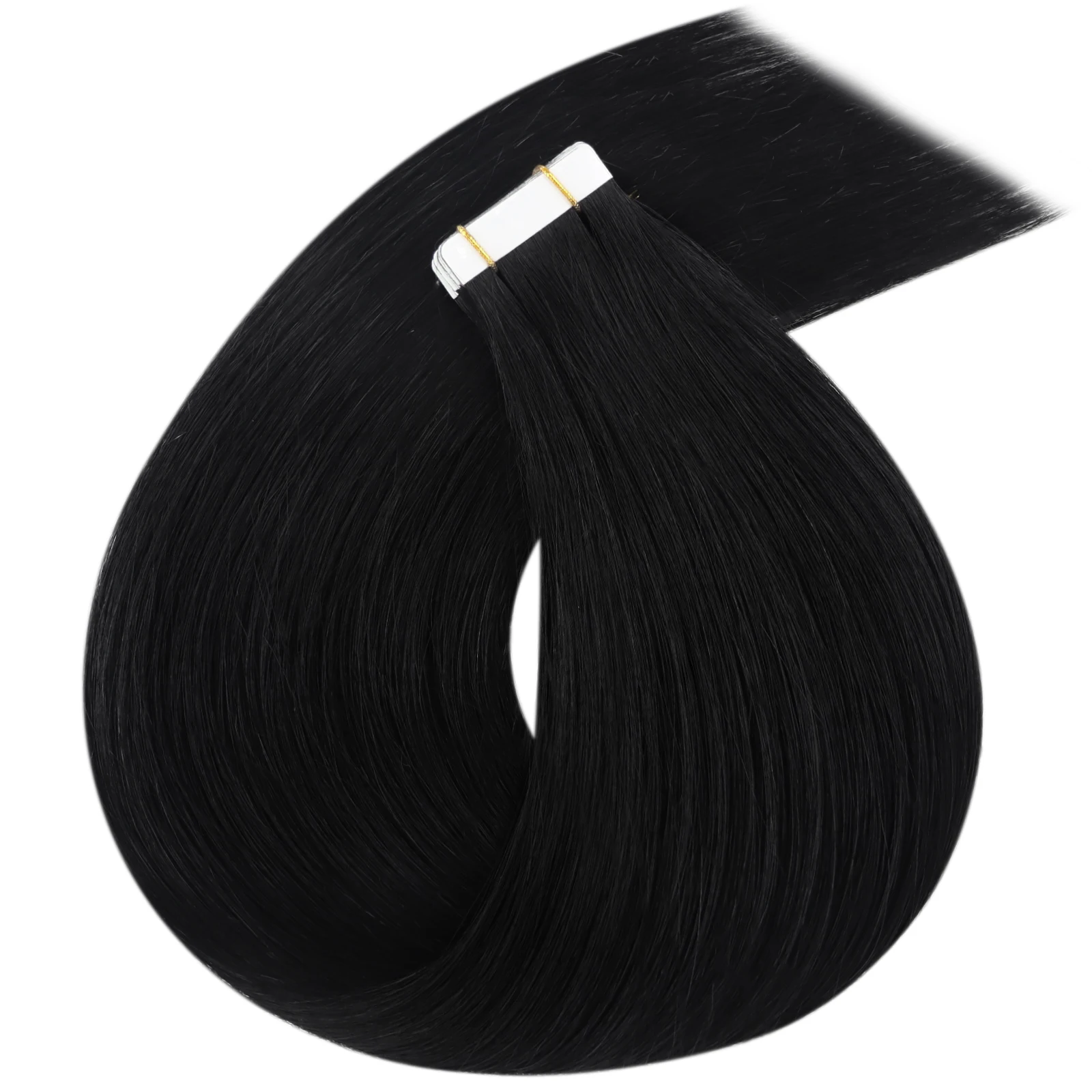 شريط يونج سي في وصلات الشعر اللاصق 100% شعر بشري لتخفيف الشعر 12-24 بوصة 30 جرام-100 جرام