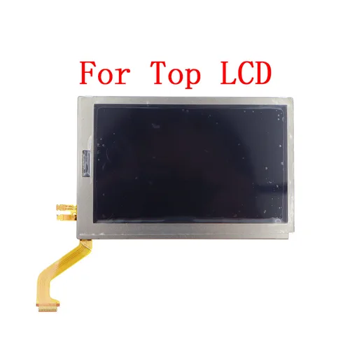Imagen 2 del producto Reemplazo de pantalla LCD superior superior e inferior para abajo para LCD 3DS con pantalla táctil digitalizador pantalla de cristal Panel táctil