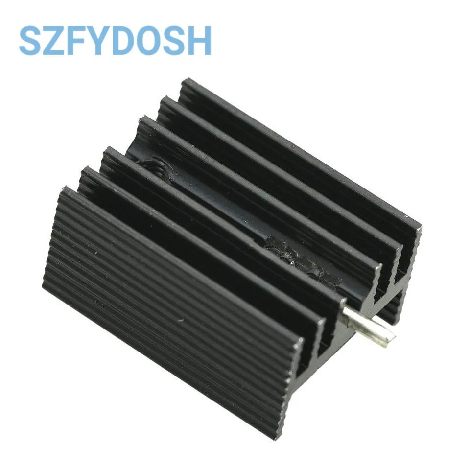 5PCS TO-220 Triode Heatsink Radiator Cooler Radiator 21×15×11MM High Quality Aluminum Heat Sink Fin With Needle