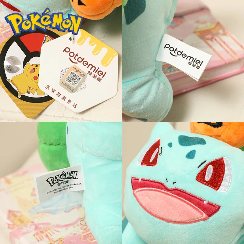 Authentique sac à dos en peluche Pikachu Pok mon Butter, Johnny Turtle, Bulbasaur, Jigglypuff, Charmander Butter, Butter, Girl