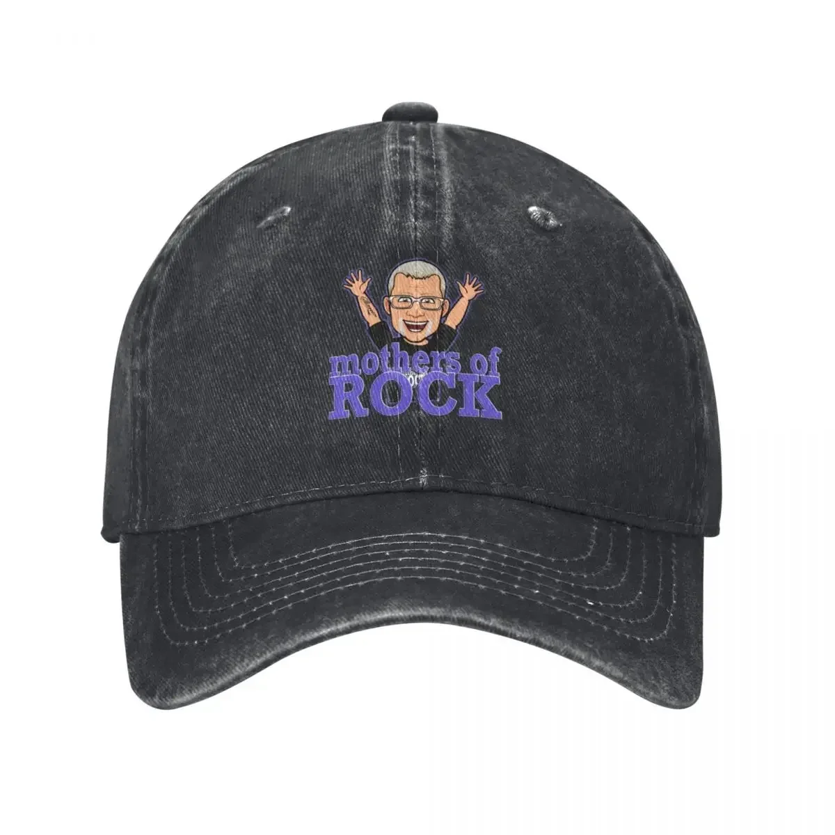 Mothers Of Rock (band) Petey on PA Collection Baseball Cap Rave Luxury Cap Hats For Women Men's