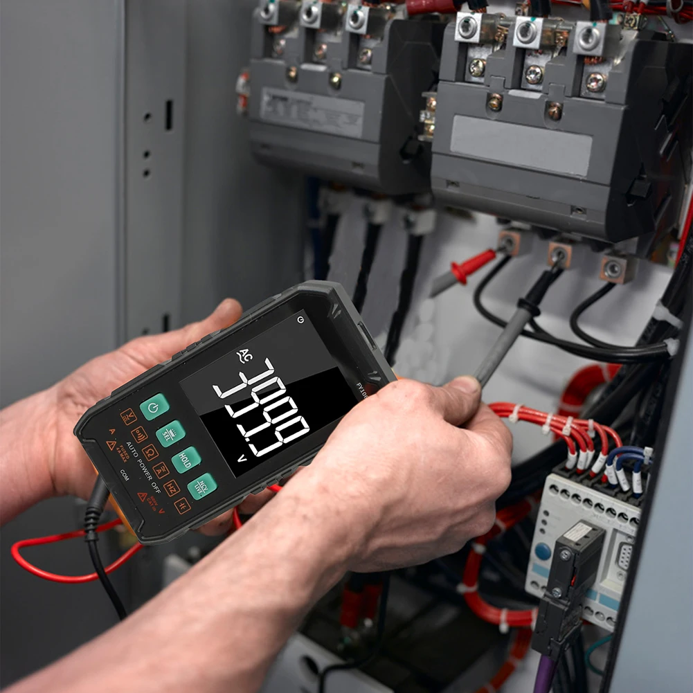 FY106B مقياس رقمي متعدد 600 فولت/4A التيار المتناوب/تيار مستمر الجهد الحالي VA شاشة LCD متعدد رقيقة جدا رقمي متعدد الكهربائية