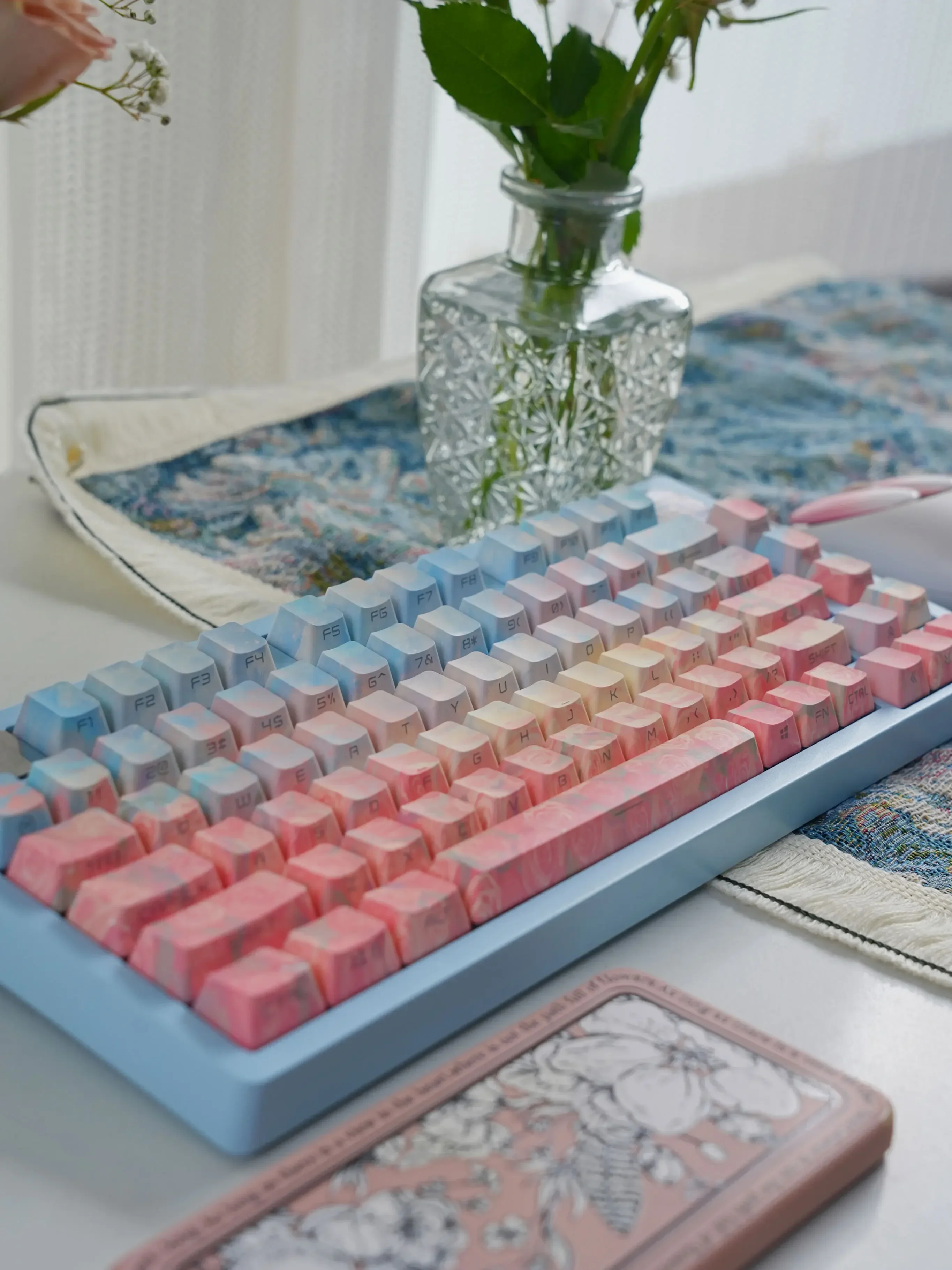 Rose Coast OEM Height 133 Keys Side Sublimation Keycaps