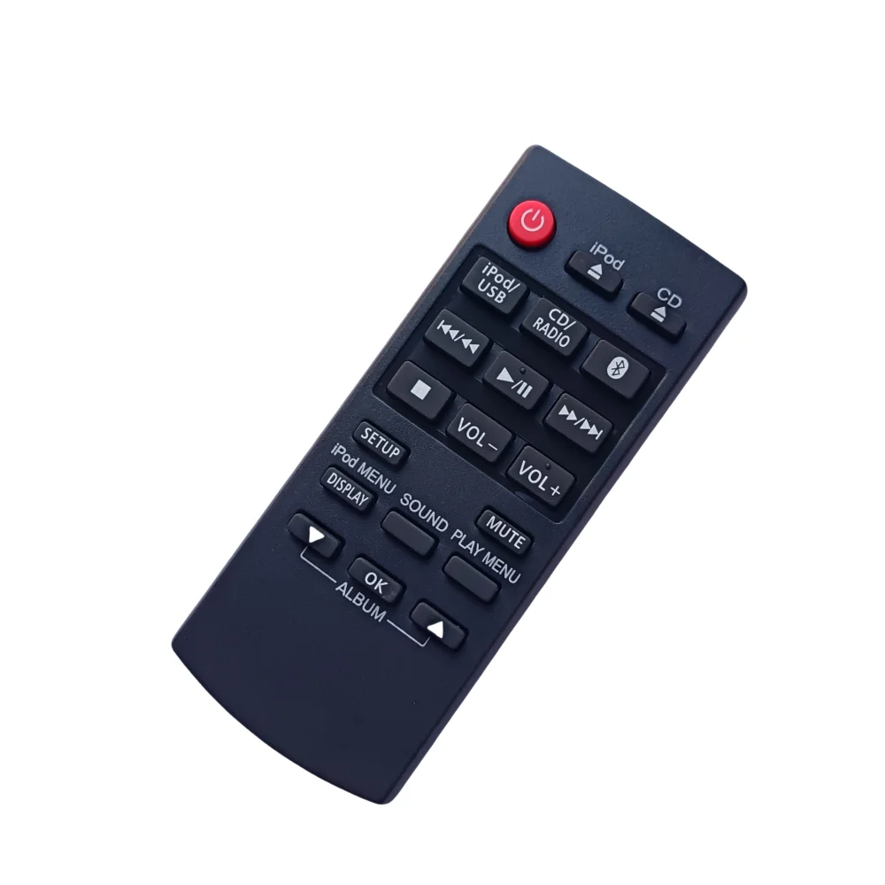 Replacement Remote Control  for Panasonic Compact Stereo System N2QAYC000081  SC-HC38 SC-HC38DB SC-HC58DB