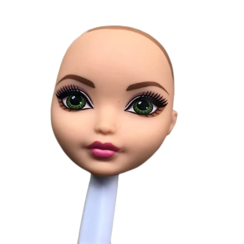 Bewegliches Puppenkörperspielzeug mit mehreren Gelenken, 23 cm Puppenspielzeug, passend für viele Köpfe, Weiß, Grün, Braun, Lila, Monstering High Doll Body, Katzenköpfe