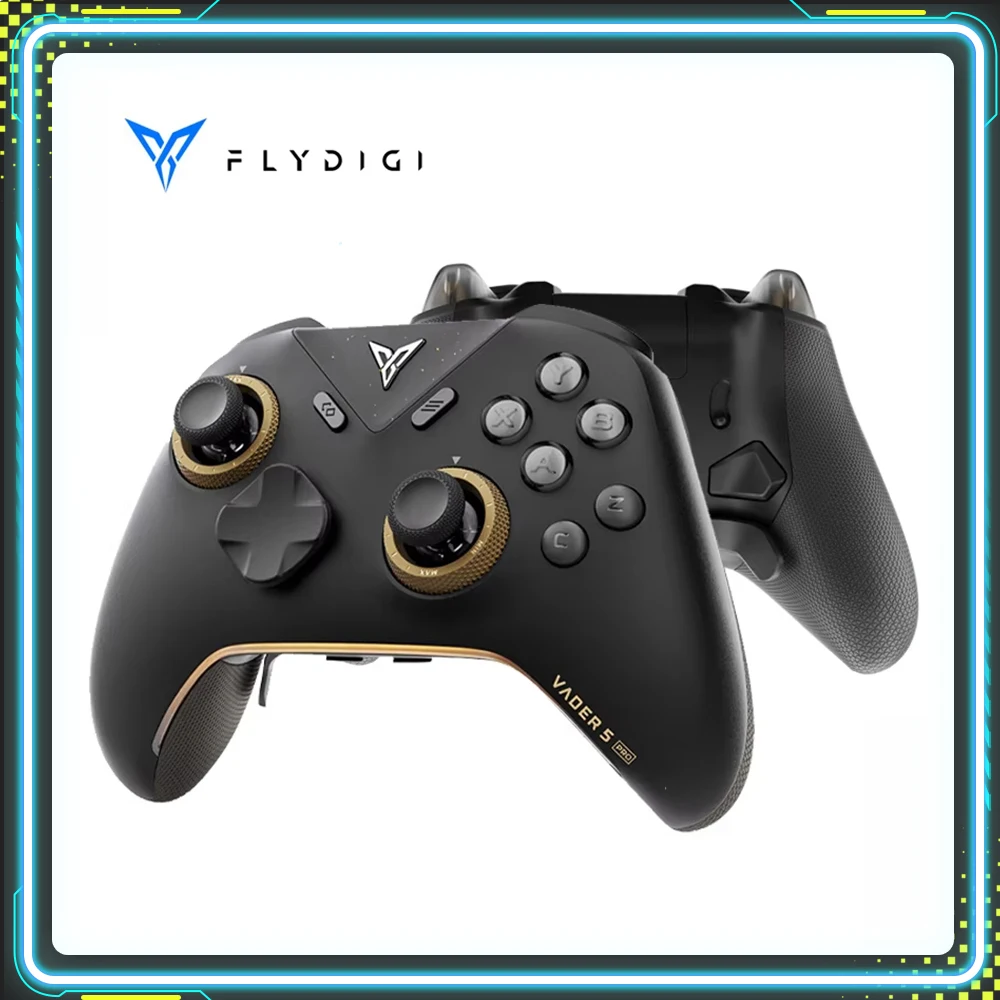 

Flydigi Vader 5 Pro Gaming Controller Wireless Hall Effect Athletic Gamepad Vibrate Trigger Gamepads For Mobile TV PC NS