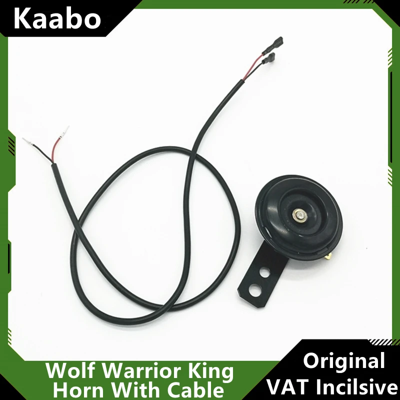 Origina Kaabo Horn With Cable Parts For Wolf Warrior King Smart Electric Scooter Spare Accessories Horn With Cable Parts