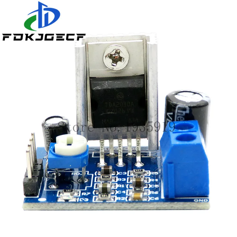 TDA2030 Module Power Supply TDA2030 Audio Amplifier Board Module TDA2030A 6-12V Single