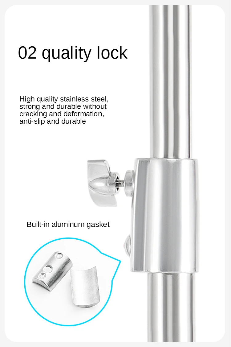 200/280cm Super Stable Tripod Metal Light Stand l Air Pressure Bearing 15kg For Ring Light Live Youtube and Photography Softbox