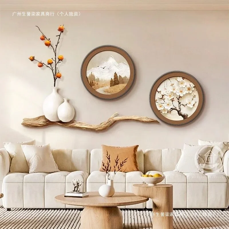 Back with backers 2026 living room decorative paintings high-end sofa background wall hanging paintings high-end landscape
