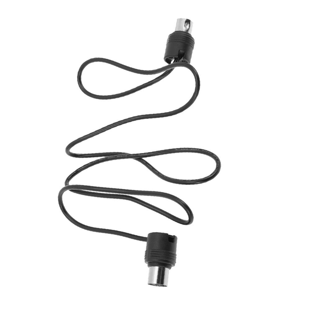 

MIDI Connection Cable 1.5m 5-Core Male to Male for Electric Piano Drum Recording Audio Video Line Keyboard Accessory Durable