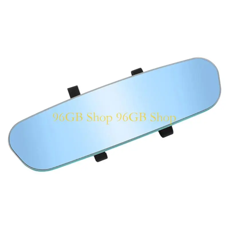 96GB Blind Elimination Curved Rearview Mirror with Anti Technology & Easy Installation Easy to Use for Car