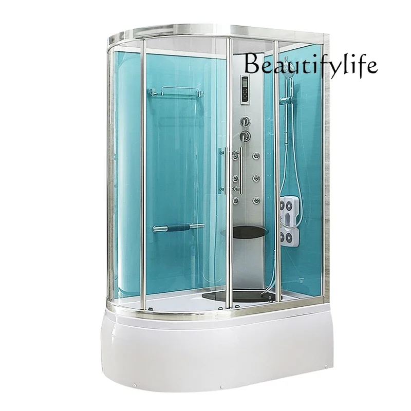 JIntegral Shower Room Bathroom Household Integrated Toilet Arc Fan Glass Dry And Wet SeparationJ