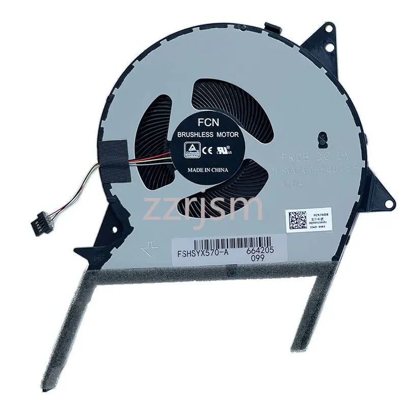 New Laptop cpu cooling fan For ASUSX FX570UD FX570DD FX570ZD  DFS661605PQ0T FKDB DQ5D511E001
