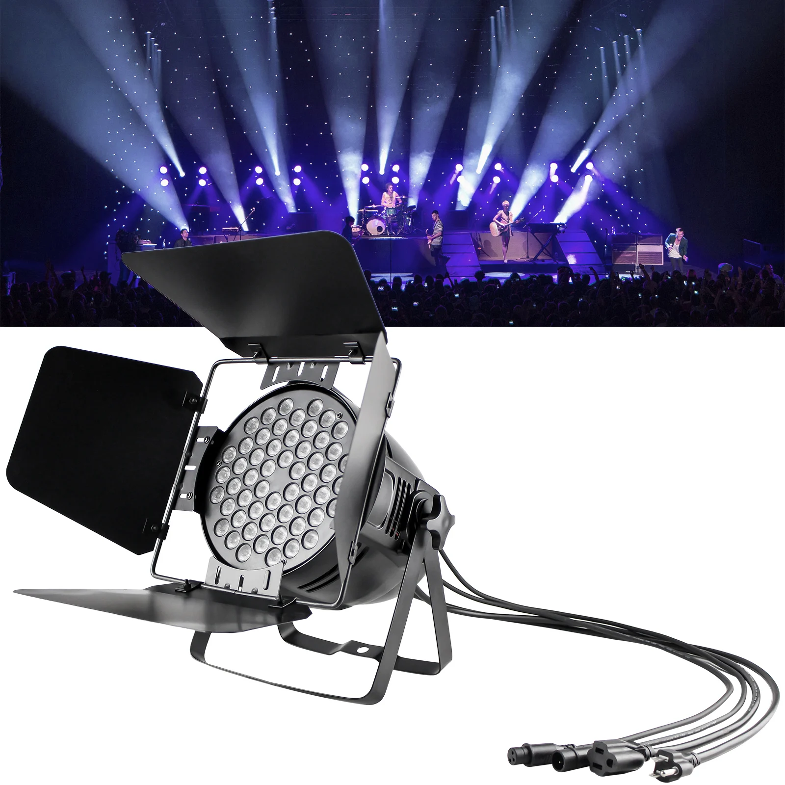 

BETOPPER-Super Bright LED Par Light, DJ сценический свет для театра, студии, фотостудии, украшения дома, вечеринки, церкви E, 54